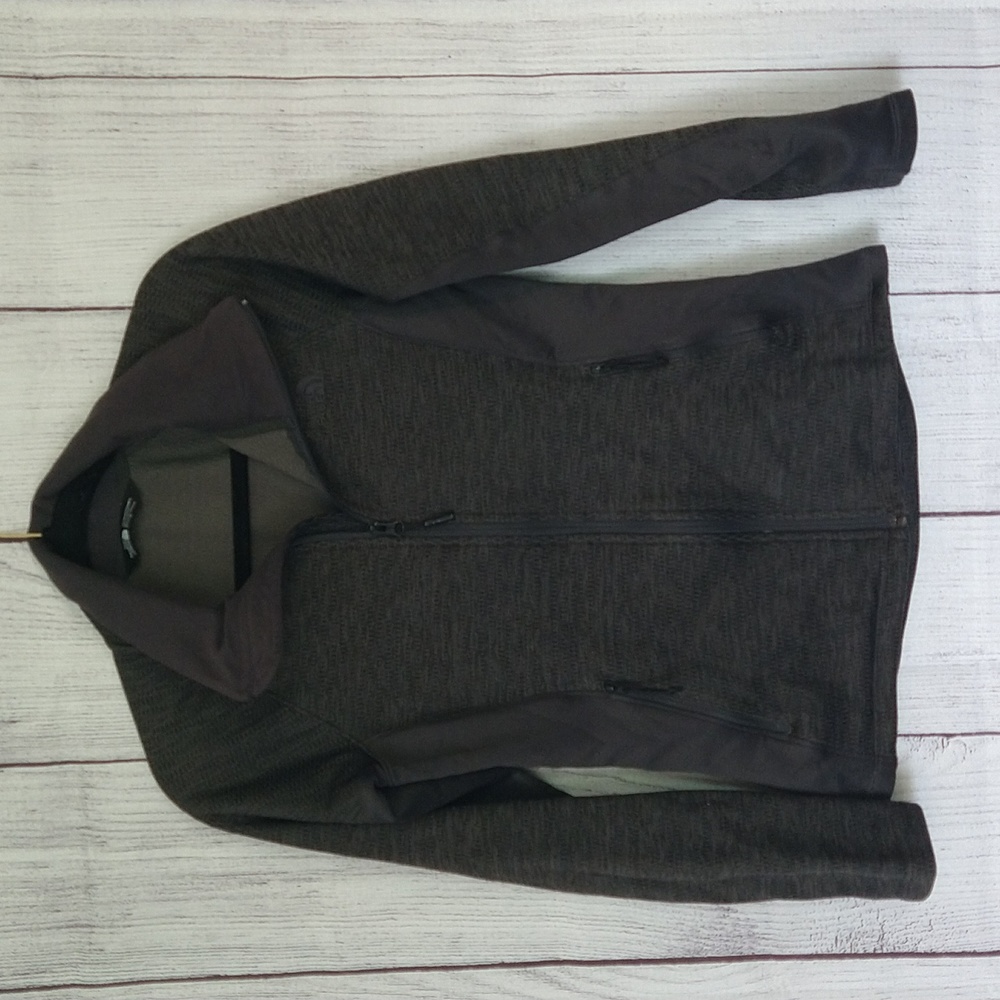 The North Face grey zip up jacket size Extra Small
